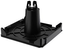 Держатель проводника круглого 8мм для кровли основание клей пластик  IEK