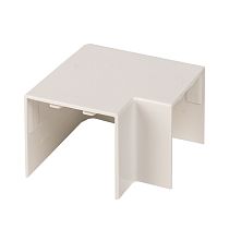 Поворот 90 гр. (40х40) (4 шт) белый EKF-Plast