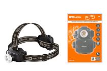 Фонарь «Титан 3» налобный, 6 Вт 1 светодиод CREE 400 лм, 3хАА , IPX4,  TDM