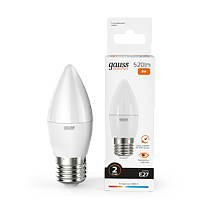 Лампа светодиодная Gauss Elementary Свеча 8Вт E27 520lm 3000K