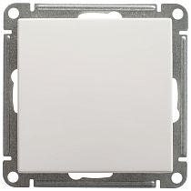 Wessen 59 Белый Переключатель 1 клавишный , 10АХ Systeme Electric (Schneider Electric)