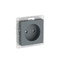AtlasDesign Грифель Розетка без заземления со шторками, 16А, мех., быстрозажим. клемм