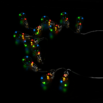 Гирлянда садовая Gauss Solar на солнечной батарее 10 LED ламп Большие Шары, мультицвет , 1/8
