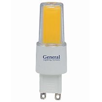 Лампа Светодиодная General  GLDEN-G9-12-COB-220-6500