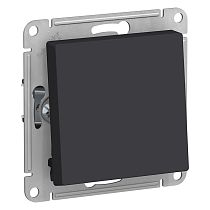 AtlasDesign Карбон Переключатель 1 клавишный., сх.6, 10АХ Systeme Electric (Schneider Electric)