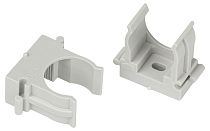 Крепеж клипса для труб ЭРА CLIP-20-G-MP прямой монтаж d 20мм серый 100шт