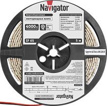 СД Лента Navigator 80 318 NLS-5050WW60-14.4-IP65-12V-Pro R5 СД Лента Navigator 80 318 NLS-5050WW60-14.4-IP65-12V-Pro R5