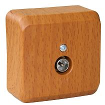 ЭТЮД открытая установка Бук Розетка TV единственная 0,7dB Systeme Electric (Schneider Electric)