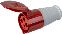 Розетка NCA-SR224-32-380 переносная 32А 3P+PE IP44 Navigator