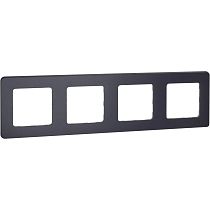 INSPIRIA Рамка 4-местная антрацит