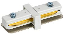 LIGHTING Соединитель прямой внутренний для однофазного шинопровода белый IEK LIGHTING Соединитель прямой внутренний для однофазного шинопровода белый IEK