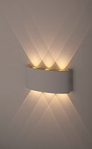 Светильник ЭРА WL12 WH декоративная подсветка светодиодная 6*1Вт IP 54 белый