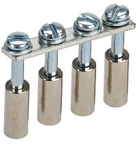 Перемычка в сборе для колодки клеммной CTS 6мм2 4PIN  IEK