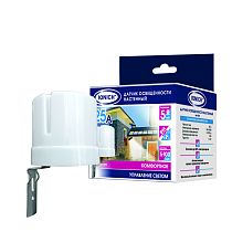 Датчик освещенности, настенный, 25А, 5-100 Lux, белый