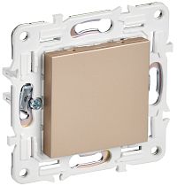 SKANDY Заглушка с суппортом SK-C01Sa песочный IEK