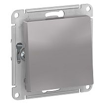 AtlasDesign Aqua Алюминий Переключатель 1-кл. IP44, сх.6, 10АХ Systeme Electric (Schneider Electric)