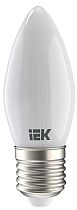 Лампа LED свеча Candle C37 600lm 3000K E27  IEK