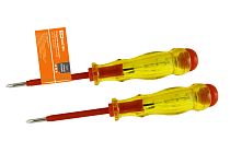 Отвертка-пробник (индикатор) с комбинированным жалом 160 мм, "ЭкспертЭлектрик"  TDM