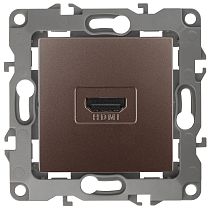 Розетка ЭРА 12 12-3114-13 бронза HDMI Розетка ЭРА 12 12-3114-13 бронза HDMI