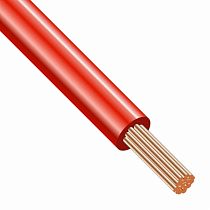 Провод установочный, гибкий ПуГВнг(А)-LS 6 красный