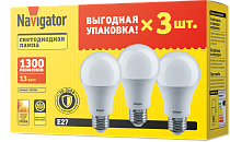 Лампа Navigator 95 318 NLL-A60-13-230-2.7K-E27-PACK3 v2