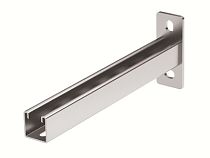 Консоль одиночная, 41х41, осн.300 мм, цинк-ламельная DKC