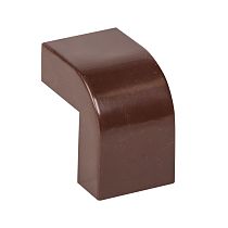 Угол внешний (20х10) (4 шт) темное дерево EKF-Plast