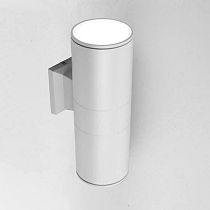 Фасадный светильник General GWL-2Е27-M-IP65 Белый Цилиндр