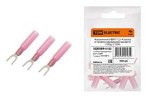 Наконечник НВИ-Т 1,5–4 вилка в термоусаживаемой манжете (100шт)  TDM