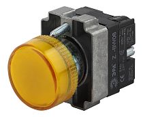 Индикатор ЭРА LAY5-BU65 желтого цвета d22мм (20/200/8000)