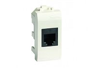 Компьютерная розетка RJ-45, кат.5E (разъем AMP), белая, 1мод. (упак. 10шт) Компьютерная розетка RJ-45, кат.5E (разъем AMP), белая, 1мод. (упак. 10шт)
