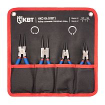 Набор съемников стопорных колец НКС-04 серия МАСТЕР для наружных и внутренних стопорных колец 140/180 мм