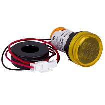 Индикатор значения тока и напряжения желтый ED16-22AVD 100А EKF PROxima Индикатор значения тока и напряжения желтый ED16-22AVD 100А EKF PROxima