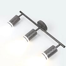 Спот на основании GWL-3GU10-M-IP20 Тройной Бетон С боковым рассеивателем Кирпич