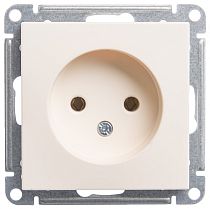 Wessen 59 слоновая кость Розетка без заземления, 16А Systeme Electric (Schneider Electric)