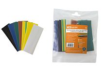 Трубка термоусаживаемая  ТУТнг 20/10 набор (7 цветов по 3 шт. 100мм)  TDM