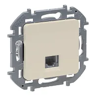 Телефонная розетка RJ11 слоновая кость INSPIRIA Телефонная розетка RJ11 слоновая кость INSPIRIA