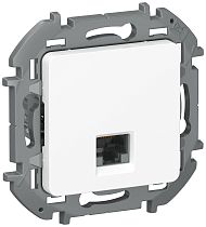 IEKINSPIRIA Розетка компьютерная RJ45 категория 5Е UTP 6738251 белый IEK