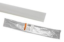 Трубка термоусаживаемая  ТУТнг 16/8 белая по 1м (50 м/упак)  TDM