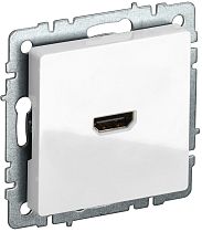 BRITE Розетка HDMI РHDMI-0-БрБ белый  IEK