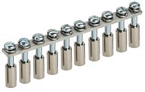 Перемычка в сборе для колодки клеммной CTS 4мм2 10PIN  IEK