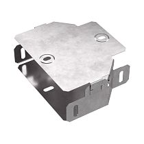 Переходник симметричный с крышкой Стандарт 150х100х50 Промрукав