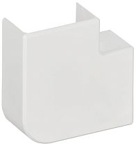 METRA MINI Поворот на 90град 24х14мм белый