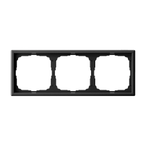 ArtGallery Карбон Рамка 3-постовая, универсальная Systeme Electric (Schneider Electric)