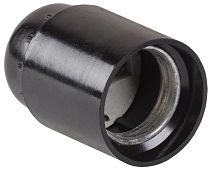 Патрон электрический E27 Пкб27-04-К01 подвесной карболитовый черный  IEK