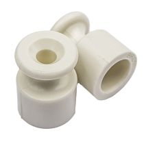 Изолятор для наружного монтажа, пластик, цвет слоновая кость (10 шт/уп) Bironi