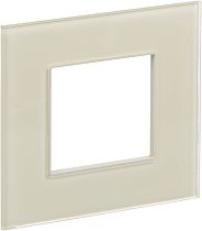 SKANDY Рамка 1-местная SK-F21B стекло беж. IEK