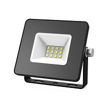 Прожектор светодиодный Gauss Elementary 10Вт 780lm IP65 6500К черный ПРОМО