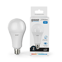 Лампа светодиодная Gauss Elementary A67 35Вт E27 2790lm 6500K