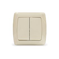 "Маргарита" Выкл. 2 кл. сл.кость (ivory) "Маргарита" Выкл. 2 кл. сл.кость (ivory)